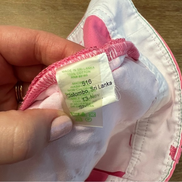 Lilly Pulitzer 5" Callahan Pink Chino Shorts 2 - Picture 4 of 5